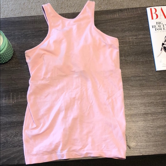 high neck tank top with built in bra